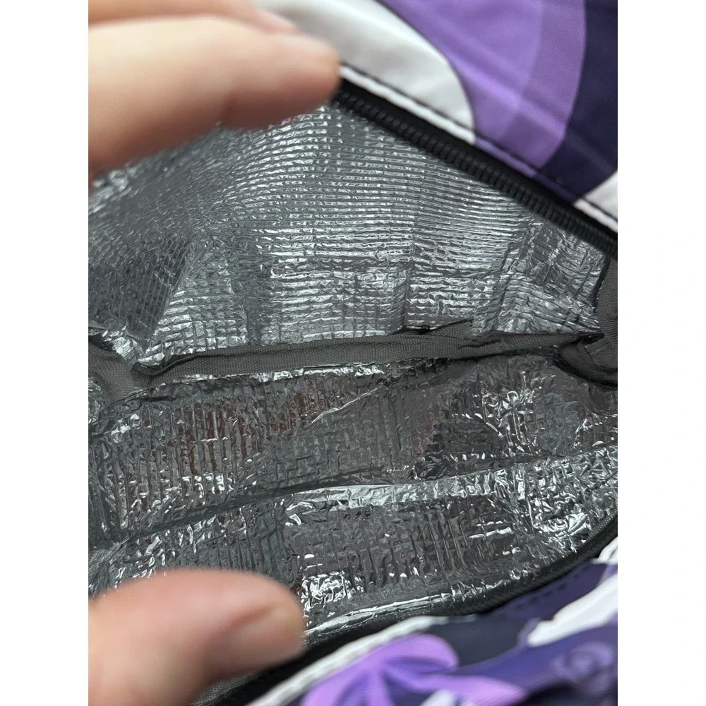 Kuromi Purple Full Insulated Lunch Bag Size Small AOP Double Handles